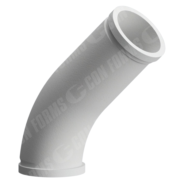 CCI-Lined Boom Elbow - CCI-Lined Boom Elbow | ID: DN125/4.8" | BA: 45.00° | Metric | Tan: 9.3"
