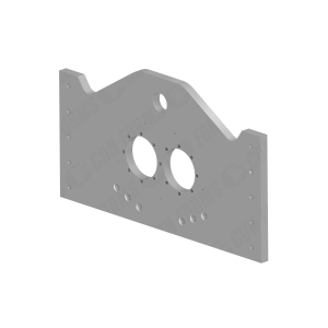 Diversion Valve Part - Front Plate | 5" Dbl Div Valve