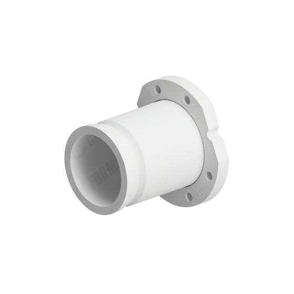 Diversion Valve Part - Center Port Outlet | ID: DN127/5" | 8-bolt Flange to HD | OAL: 5" / 127mm | w/ double cut | V5060HYDDD