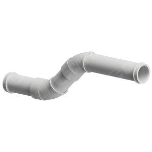 Guardian Elbow/Bend Offset/S - Offset/S Elbow/Bend | ID: DN125/4.8" | BA: 45 x 2 | Metric CCI | 52.4" L x 6.5" O | HT
