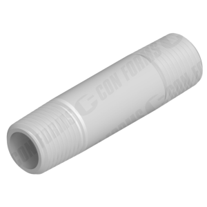 Pneumatic Shutoff Valve Part - Pipe Nipple | 1/8" NPT X 1-1/2" Long