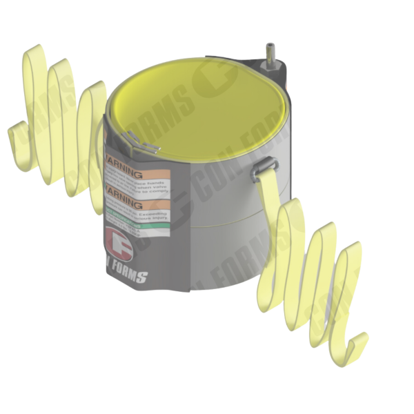 Air-Cuff Pneumatic Shutoff Valve - Air-Cuff Shutoff Valve 3" and Larger Hoses | Fabric | No Remote