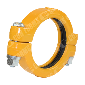 Coupling Part - Coupling Hardware Repair Kit | Two-Bolt | ID: 6" | HD | Bolt, Nut, Washer | High Pressure