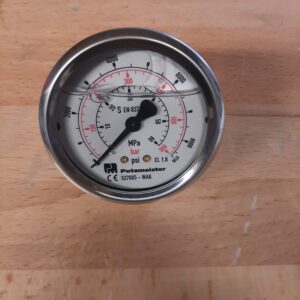 Pressure gauge 23; 63; G 1/4"; 0-600bar, D
