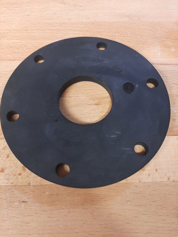 Rubber disc 140x46x8 LK120 6LD10