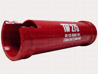 Advantage Boom Pipe - Boom Pipe | ID: DN125/4.8" | OAL: 116.38" | WT:2.8mm + 1.8mm | Metric