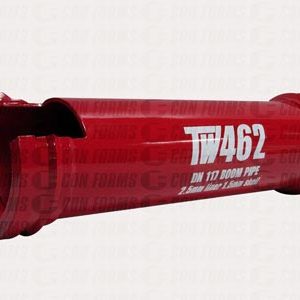 Endurance TW462 Std End Boom Pipe - Boom Pipe | ID: DN117/4.6" | OAL: 23.27" | WT:2.2mm + 1.8mm | Metric CCI