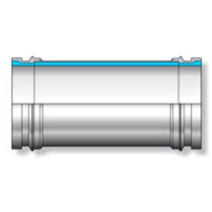 Esser 900 Deck Pipe - Deck Pipe | Esser 900 | ID: DN125/4.8" | OAL: 950mm | WT: 5.2mm + 3.3mm | SK (Metric)