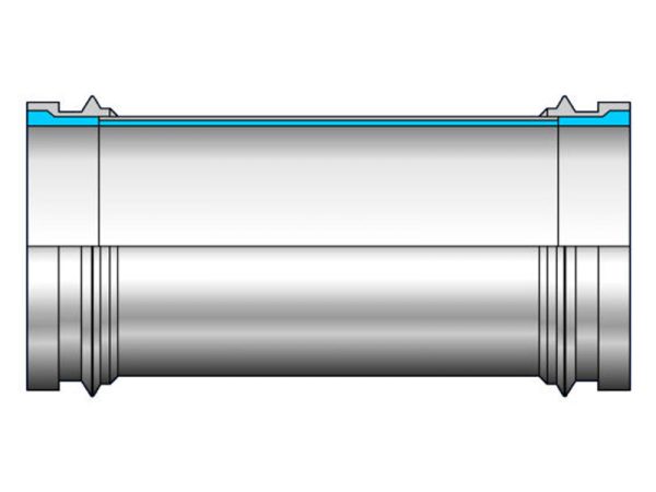 Esser 900 Boom Pipe - Boom Pipe | Esser 900 | ID: DN125/4.8" | OAL: 978mm | WT: 2.8mm + 1.8mm | SK (Metric)