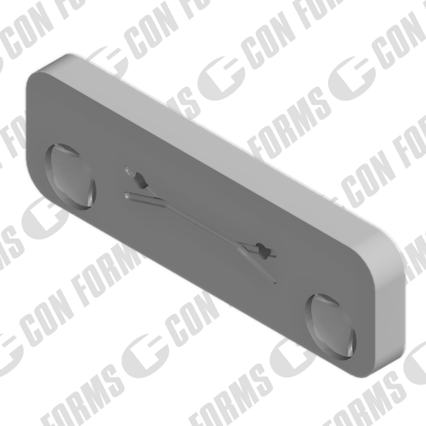 Diversion Valve Part - Caliper Block Wear Pad