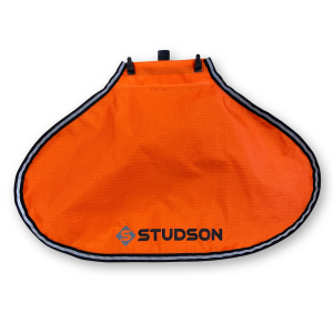 Safety Helmet Accessory - Safety Helmet Clip On Neck Shade, Orange