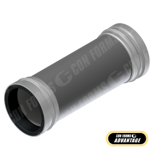 Advantage Boom Pipe - Boom Pipe | ID: DN125/4.8" | OAL: 115.65" | WT:2.8mm + 1.8mm | Metric