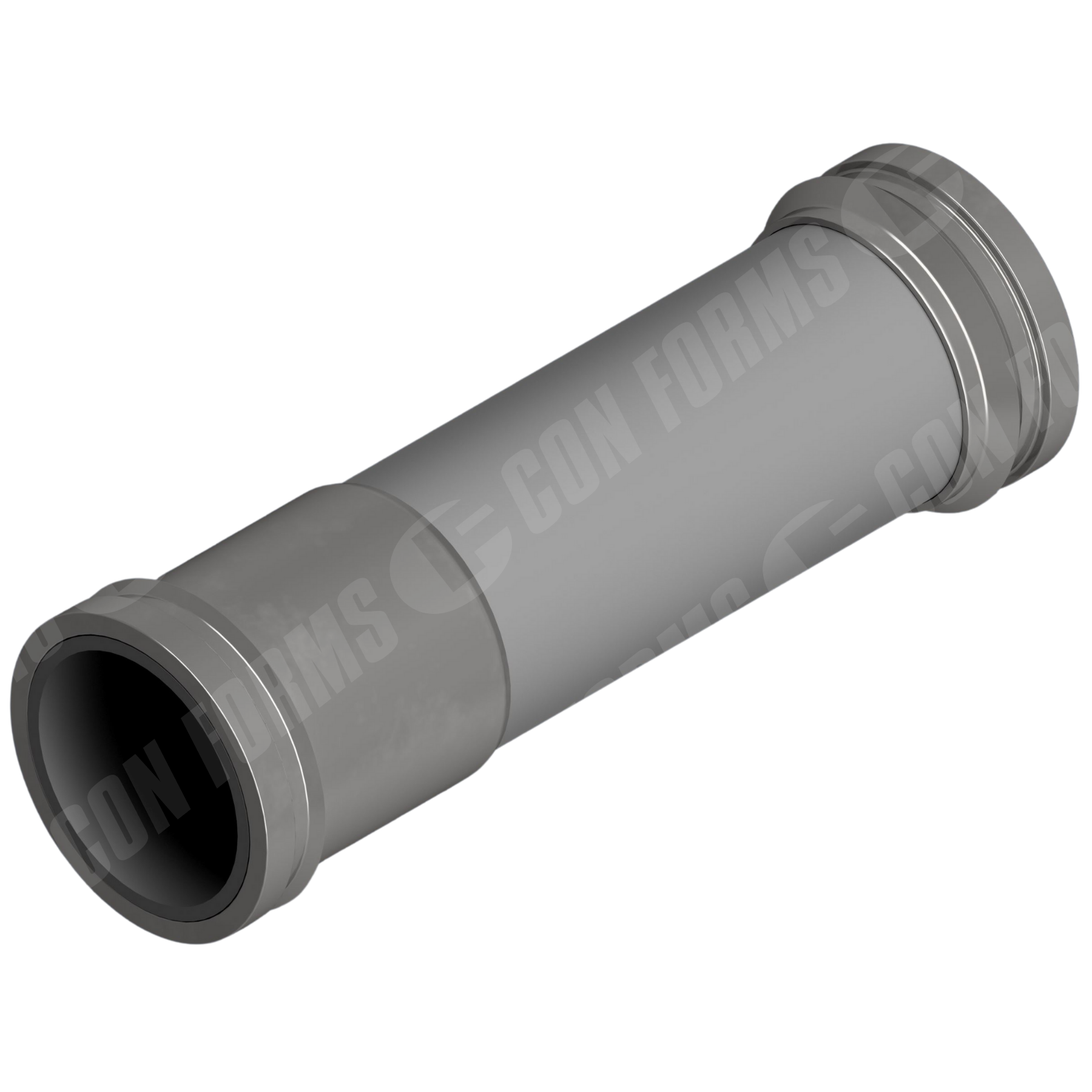 Endurance TW462 Std End Boom Pipe - Boom Pipe | ID: DN117/4.6" | OAL: 129.53" | WT:2.2mm + 1.8mm | Metric CCI