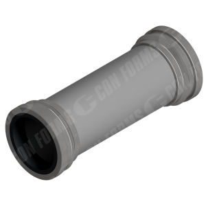 Endurance TW250 Boom Pipe - Boom Pipe | ID: DN112/4.4" | OAL: 45.50" | WT:3.0mm + 1.9mm | Metric CCI
