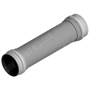 Guardian Plus Boom Pipe - Boom Pipe | ID: DN125/4.8" | OAL: 98.03" | WT: Super 7 GA (0.188") | Metric CCI | HT