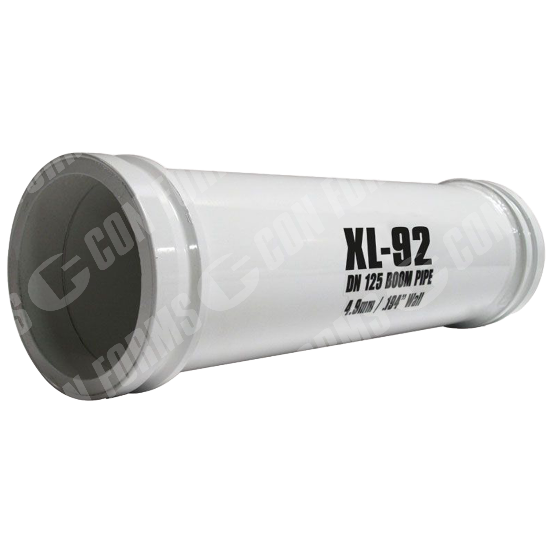 XL-92 Boom Pipe - Boom Pipe | ID: DN125/4.8" | OAL: 92.94" | WT: 7 GA (0.18") | Metric | Non-heat treated