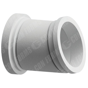 Pipe Section - Backend Pipe | ID: DN125/5.00" | OAL: 6.00" / 152mm | WT: 0.25 | End: Schwing F/HD | Non-heat treated