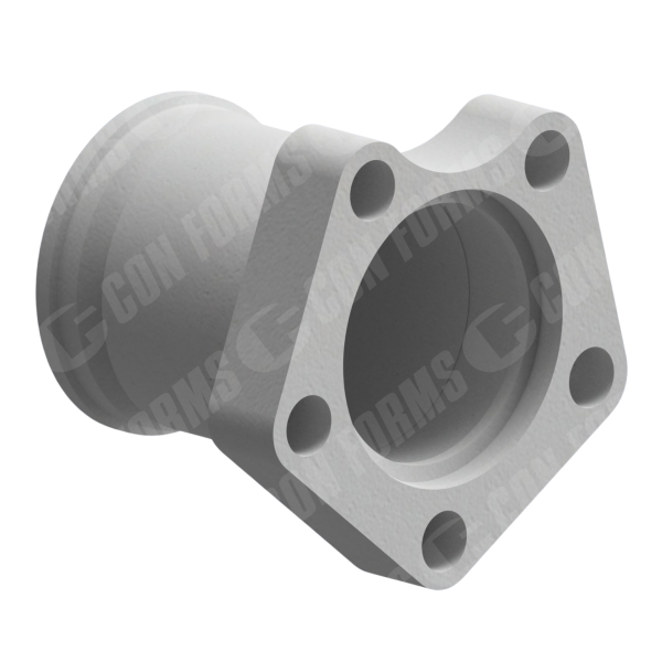 Adapter - Adapter | ID: DN150/5.75" | 5 bolt flange to HD | OAL: 8.91" / 226mm | HT