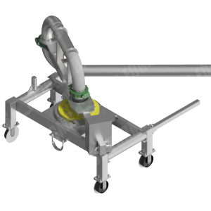 Scissors Cart Assembly - Tunnel Placer | Horizontal Scissors Cart | DN127/5"