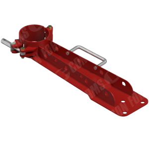 Coupling/Clamp - FLOOR MOUNT BRACKET FOR 5.75" OD PIPES
