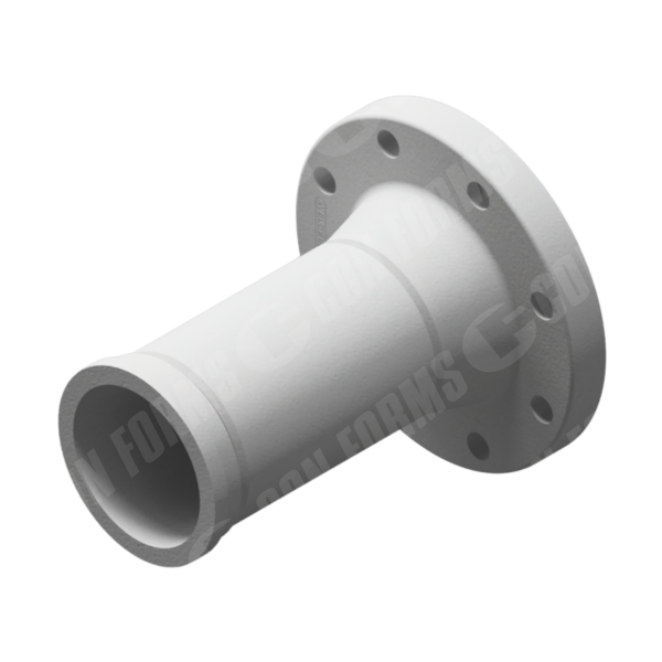 Adapter - Adapter | ID: DN125/5" | 5" 300# Flat-Faced to 5" Hevi-Duty | OAL: 12.98"