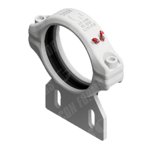 Two-Bolt Coupling/Clamp - Coupling/Clamp | Two-Bolt | ID: 5" | HD | w/ Gasket | Lightweight | w/ Mount Flange