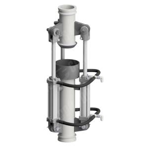 Misc Pipe - Standalone Telescoping Pipe | ID: 4" | OAL: 28.25" (Fully Extended) | WT: .25"