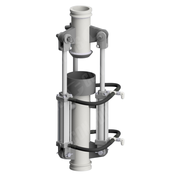 Misc Pipe - Standalone Telescoping Pipe | ID: 4" | OAL: 28.25" (Fully Extended) | WT: .25"