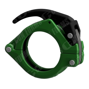Solid Link Non-Adjustable Snap Coupling/Clamp - Coupling/Clamp | Solid Link Non-Adjustable Snap | ID: 4" | HD | Forged | w/ gasket
