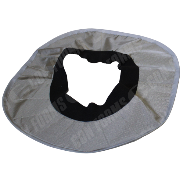 Safety Helmet Accessory - Safety Helmet Lt Grey Sun Brim
