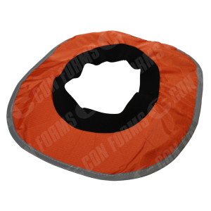 Safety Helmet Accessory - Safety Helmet Orange Sun Brim