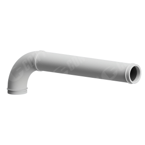 CCI-Lined Boom Elbow - CCI-Lined Boom Elbow | ID: DN125/4.8" | BA: 90.00° | Metric | Tan: 36.18" | 275 x 1160
