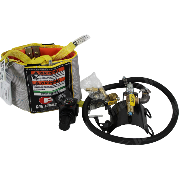 Air-Cuff Pneumatic Shutoff Valve - Air-Cuff Shutoff Valve  Kit | ID: DN125/4.8" | Manual | Fabric