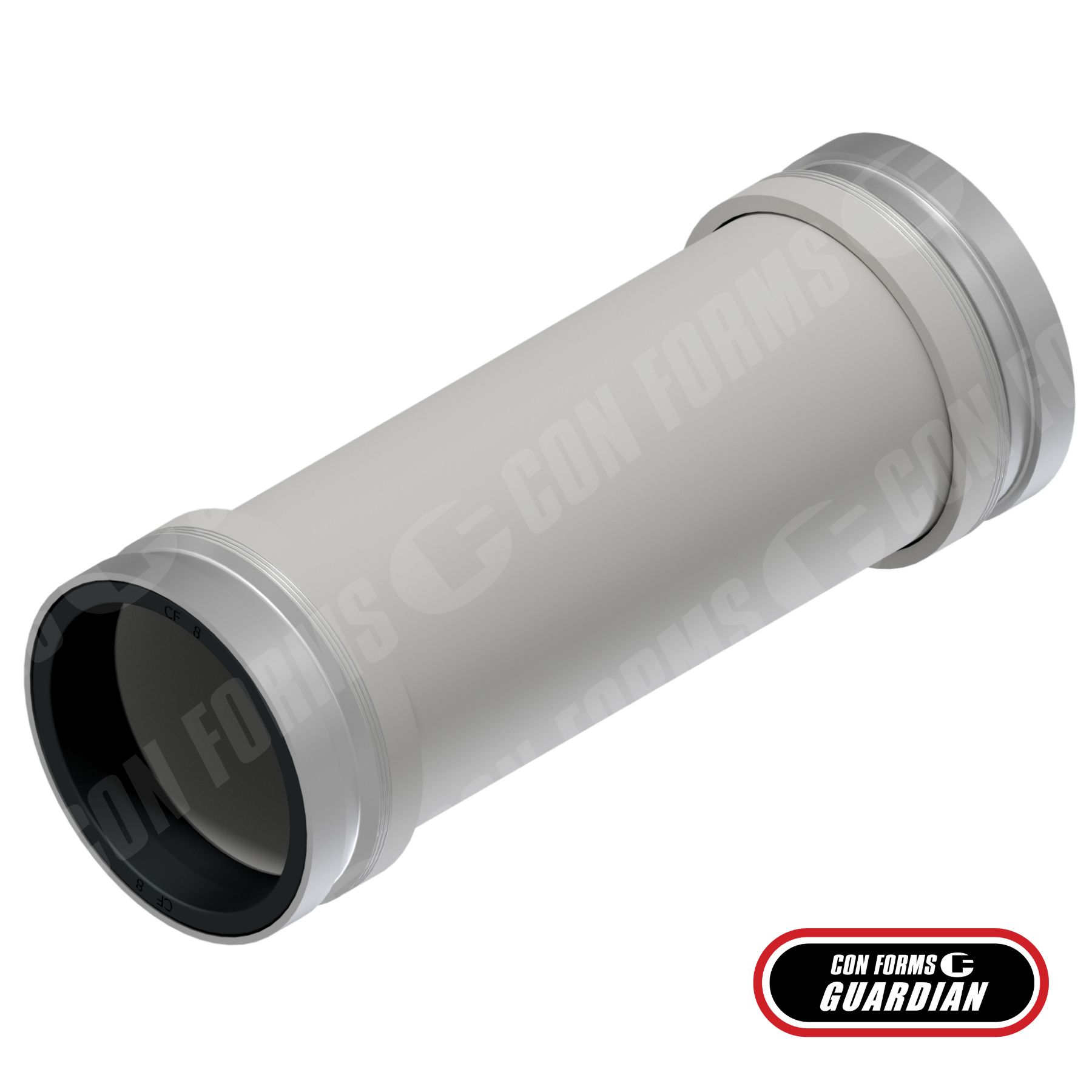 Guardian Boom Pipe - Boom Pipe | ID: DN125/4.8" | OAL: 77.64" | WT:Super 7GA (0.188") | Metric CCI | HT
