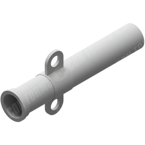 Laydown/Placing Pipe - Laydown/Placing Pipe | ID: DN100/4.0" | WT: 11 GA (0.125") | OAL: 20' | End: Hevi-Duty™ (1 End) | Lifting Eyes