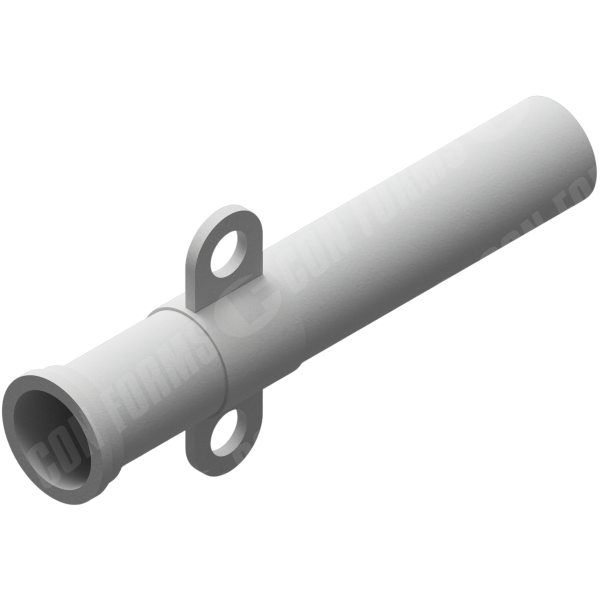 Laydown/Placing Pipe - Laydown/Placing Pipe | ID: DN100/4.0" | WT: 11 GA (0.125") | OAL: 20' | End: Hevi-Duty™ (1 End) | Lifting Eyes