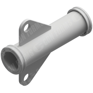 Laydown/Placing Pipe - Laydown/Placing Pipe | ID: DN127/5" | OAL: 24" | WT:0.5" / 12.7mm | Hevi-Duty™ 6" Slipover / Hevi-Duty™ |  w/Ears