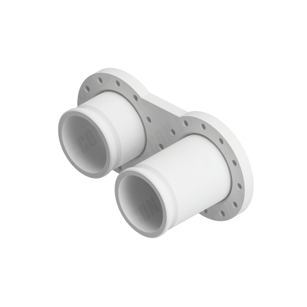 Diversion Valve Part - Double Flange Assy| HD | 6" HYD-HP | HT