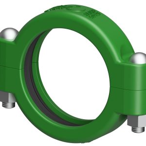 Two-Bolt Coupling/Clamp - Coupling/Clamp | Two-Bolt | ID: 5" | HD | 220 Bar | w/ gasket | Green