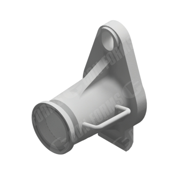 Backend Reducer - Backend Reducer | ID: 7" to 6" | Putz Weld Flange to 6" Putz ZX Female | OAL: 13.6" | Hook-in Line Pumping Adapter | Fits Alliance Pumps | HT