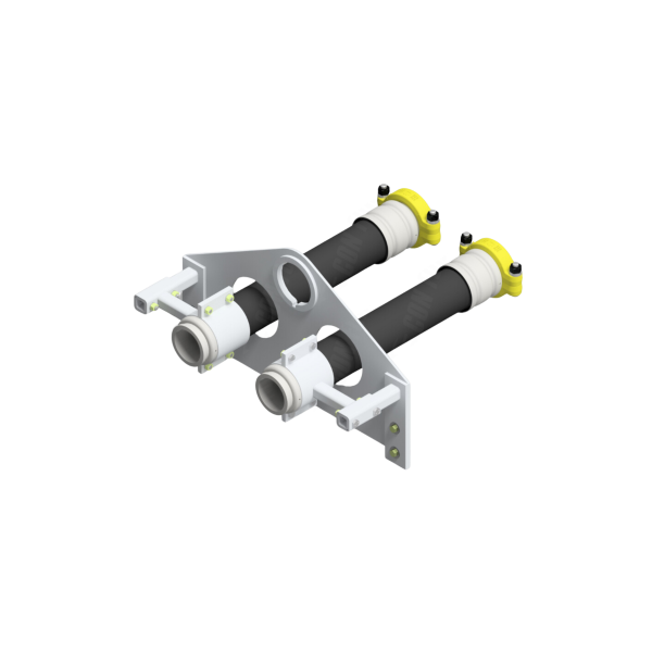 Diversion Valve Part - Double Clean Out Assembly | 5" Hydraulic Double Diversion Valve