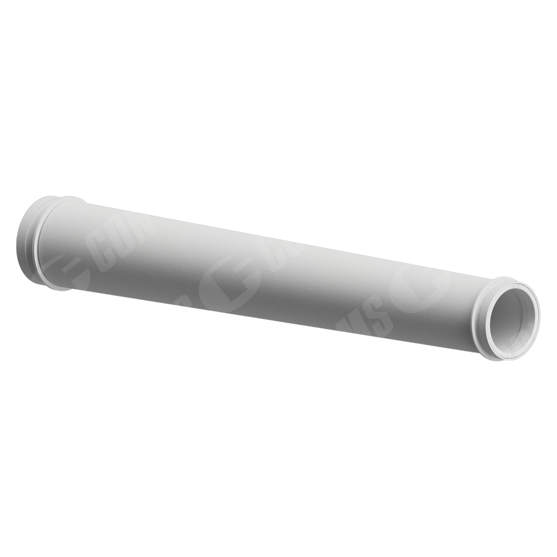 CCI-Lined Reducer - Reducer | CCI-Lined | ID: DN150/5.75" ZX Male CCI - DN125/4.8" Metric | OAL: 71.00" / 1803mm