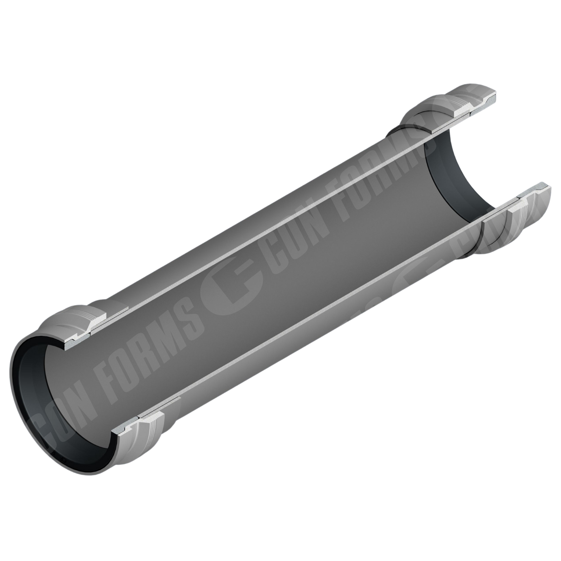 Guardian Plus Boom Pipe - Boom Pipe | ID: DN125/4.8" | OAL: 42.19" | WT: Super 7 GA (0.188") | Metric CCI | HT - Image 2