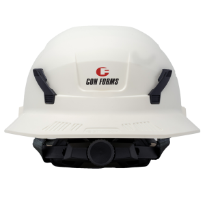 Safety Helmet - Safety Helmet, White, Vented, Full Brim, L/XL