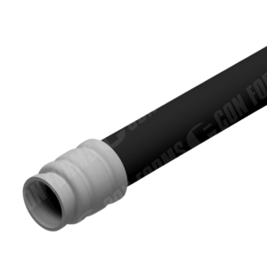 Ruff Neck Reducing Boom Hose - Ruff Neck Reducing Boom Hose | ID: DN114/4.5" to DN76/3" | OAL: 11' | Metric Tapered (1 End)