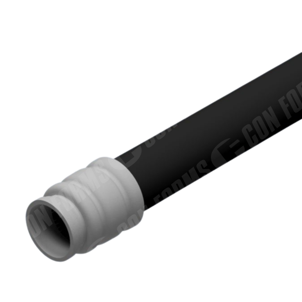 Ruff Neck Reducing Boom Hose - Ruff Neck Reducing Boom Hose | ID: DN114/4.5" to DN76/3" | OAL: 11' | Metric Tapered (1 End)