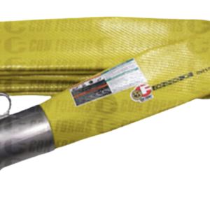 Lay Flat Tip Hose - Lay Flat Tip Hose | ID: DN100/4" | OAL: 6' | Hevi-Duty™ (1 End)