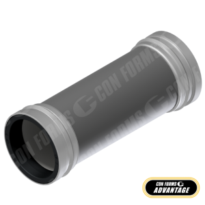 Advantage Boom Pipe - Boom Pipe | ID: DN125/4.8" | OAL: 72.75" | WT:2.8mm + 1.8mm | Metric