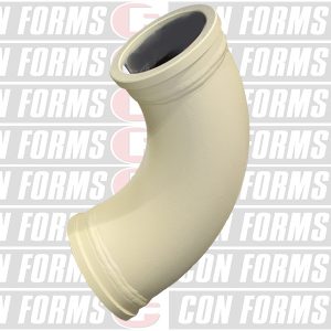 Reducing Elbow/Bend - Reducing Elbow/Bend | DN127/5" Female - DN100/4" Hevi-Duty™ | BA: 90 | CLR: 7.5"