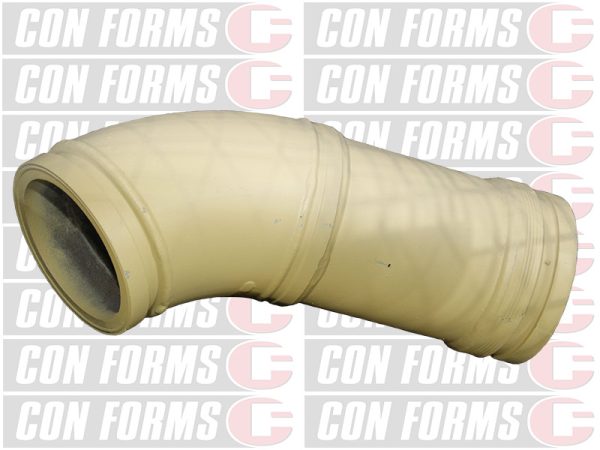 CCI-Lined Boom Elbow - CCI-Lined Boom Elbow | ID: DN150/5.75" | BA: 90.00° | 265 x 252 | ZX Male/Female